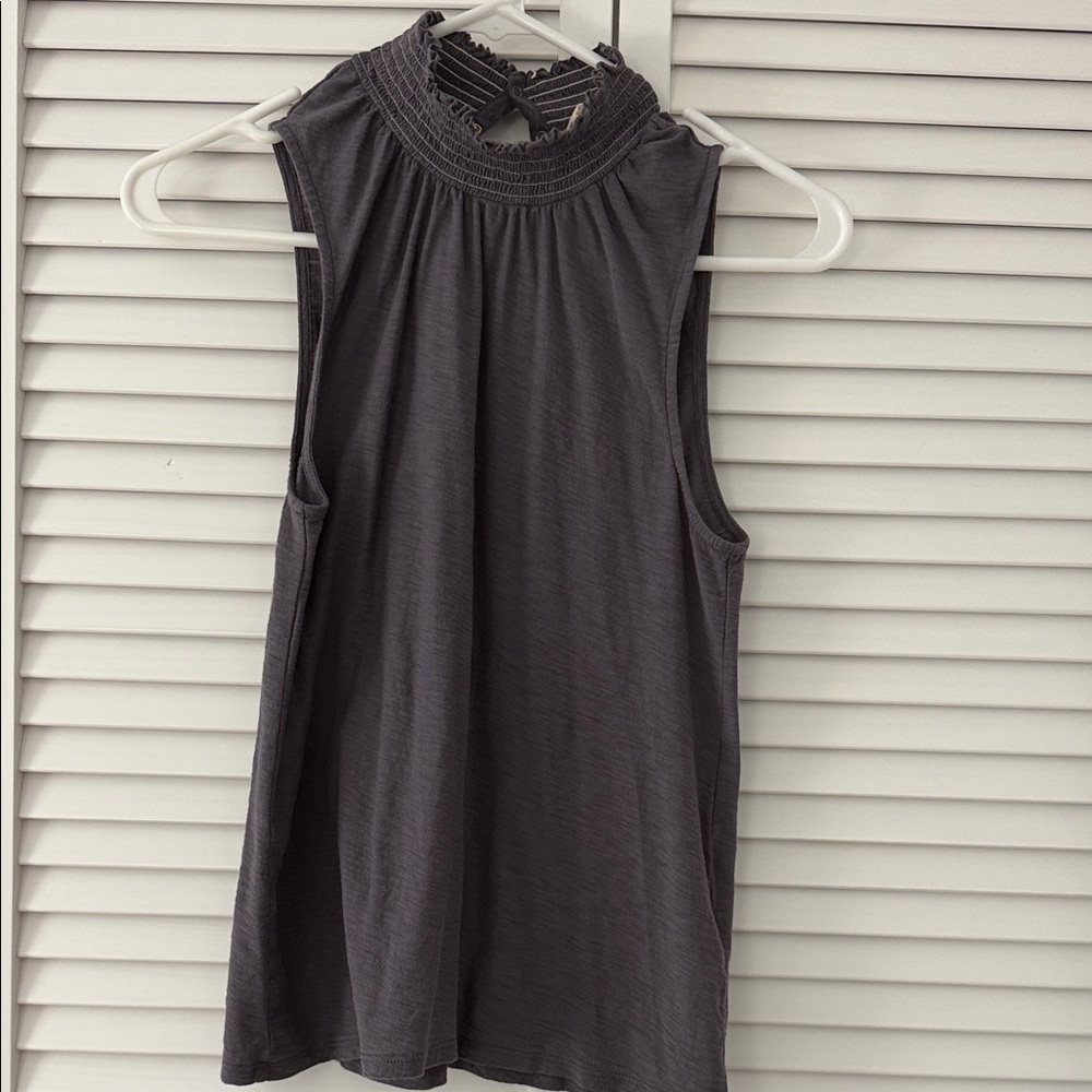 Nation LTD Charcoal Sleeveless Tank Top